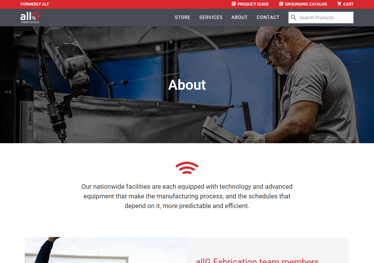 After — allG about page