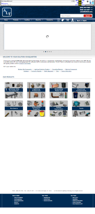 Before — ALT Fab on mobile