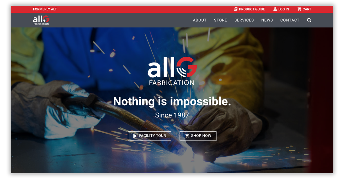 The new storefront